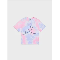 Sinsay - Pamučna tie-dye majica sa motivom srca Hello Kitty and Friends - šareno