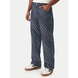 Hlače adidas Monogram Pant Indigo Denim 32