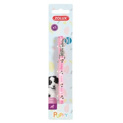 466739ROS Zolux Puppy Mascotte Povodac 13mm/1,2m Roze