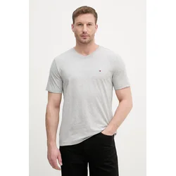 TOMMY HILFIGER Majica ESSENTIAL pegasto siva