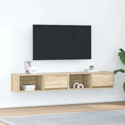 TV ormarići 2kom boja hrasta 80x31x25,5 cm konstruiranog drva