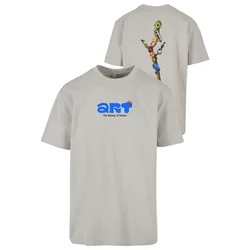 Lightweight asphalt T-shirt Bugs Oversize