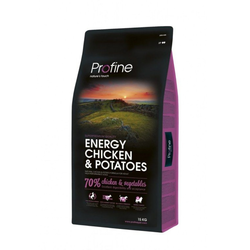 Pro Fine Suva hrana za pse Energy, Piletina i povrće, 15kg