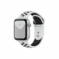 APPLE pametni sat Watch Nike Series 5 GPS (40mm), srebrna-crna