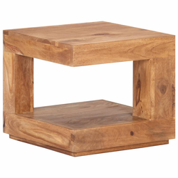 Stolić za kavu 45 x 45 x 40 cm od masivnog bagremovog drva