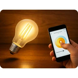 LED prigušiva sijalica A60 E27/5W/230V 2700-6500K Wi-Fi Tuya