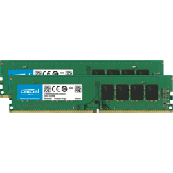 Crucial 32GB Kit ( 2 x 32GB) DDR4-3200 UDIMM PC4-21300 CL22, 1.2V