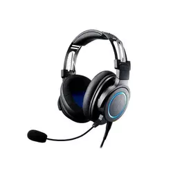 AUDIO-TECHNICA brezžične gaming slušalke z mikrofonom ATH-G1WL, črne