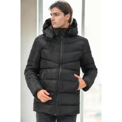 M8659 DEWBERRY MENS COAT-BLACK-1
