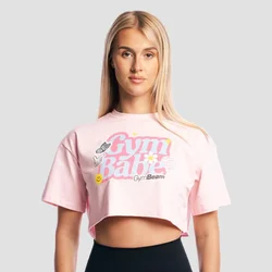 GymBeam Women‘s GymBabe Shirt Cherrybloom