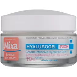 MIXA Hyalurogel intenzivno vlažilna dnevna krema s hialuronsko kislino  50 ml