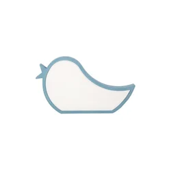 LED dečija stona lampa BIRD LED/12W/230V plava