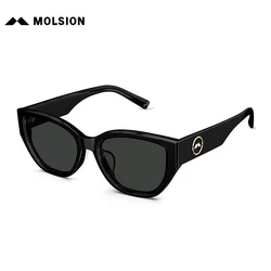 Molsion Unisex naočare za sunce, Crne