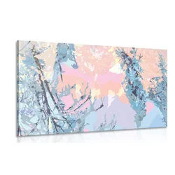Slika abstrakcija dreves - 30x20