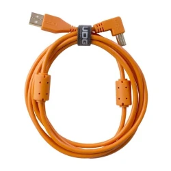 UDG Ultimate Audio Cable USB 2.0 A-B Orange Angled 1m