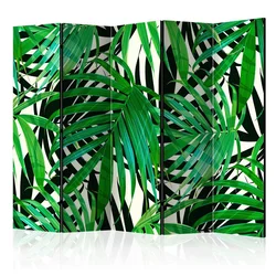 artgeist Paravan Tropical Leaves I, 5-Delni, Dvostranski