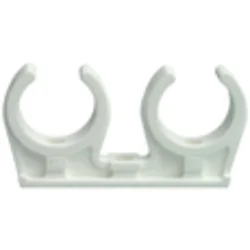 PVC objemka dvojna Fi 28mm