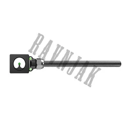 Axcel Recurve Scope Curve Cube 8mm #8-32 Rod