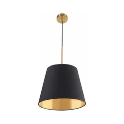Luster na lanku ELENA 1xE27/20W/230V crni