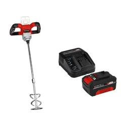 EINHELL TE-MX 18 Li-Solo/ Akumulatorski mešač za boju i malter + Power-X-Change 18V 4/0Ah punjač i baterija