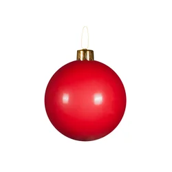 Novogodišnja ukrasna kugla Party Ball na naduvavanje 75 cm, Crvena