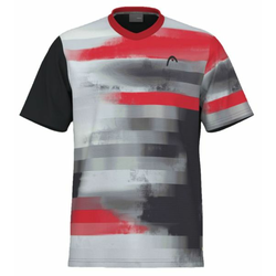 Majica za dječake Head Boys Vision Topspin T-Shirt - black/print vision
