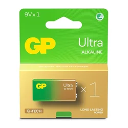 shumee GP ULTRA ALKALNE BATERIJE 9V, 1 KOS, 151434