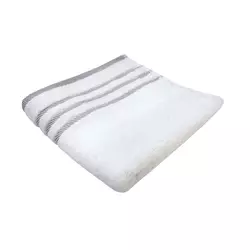 PEŠKIR ZA TUŠIRANJE 70/130 cm , siva, bela ,