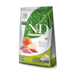 N&D Prime Suva hrana za odrasle pse, Divlja prasetina i jabuka, Medium&maxi breed, 12kg
