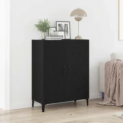 Komoda crni hrast 69,5x34x90 cm Inženirsko drvo