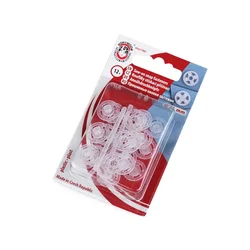Plastični zatiči/zatiči O7-15 mm - (13 mm) prozorni