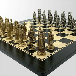 Šah Set Rimljani & Barbari 40 x 40 cm