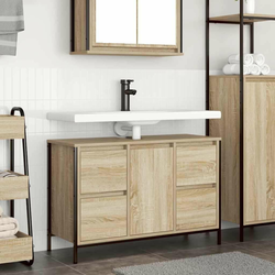 Ormarić za umivaonik s ladicama sonoma hrast 90x34,5x60 cm