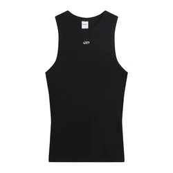 Bershka Majica črna/bela