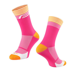Force čarape streak, roze-narandžaste l-xl/42-46 ( 9009132 )