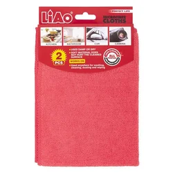 LIAO Mikrofiber Krpe za Čišćenje 2/1 G130018 – Mikrofiber Krpa za Brisanje i Poliranje 30x40 cm