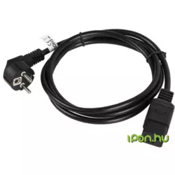 Lanberg Napajalni kabel LANBERG Vtič tipa C/F (Schuko) 1,8 m. CA-C19C-10CC-0018-BK