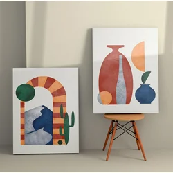 Wallity Zidna dekoracija 2KNV4280, 70 x 100cm, 2 komada