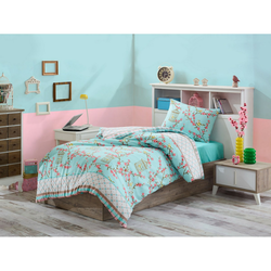 L`ESSENTIEL MAISON Posteljina (135 x 200) Birdcage Turquoise