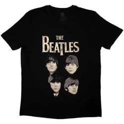 The Beatles 4 Heads Black XL Majica
