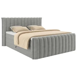 Boxspring Krevet Lina 160/200 cm , siva