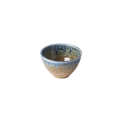 Bež-modra visoka keramična skleda MIJ Earth & Sky, o 13 cm