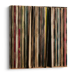 Slika pisani hrbti albumov - 40x40