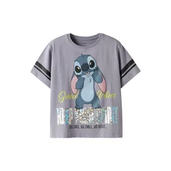 NAME IT Majica NKFDYMI STITCH opal/siva/sivka/črna