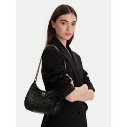 PINKO Ročna torba Half Moon Mini AI 25-26 PLTT 105916 A2WC Črna