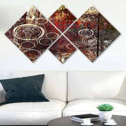 Wallity slika 4MDF5146586, 60x115 cm, 4 dijela
