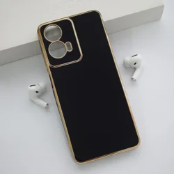 Maska Fresh Electroplated za Motorola Moto E14/ G04/ G04S/ G24/ G24 Power crna