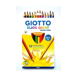Drvene boje 12/1 giotto elios giant trouglaste 2215