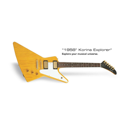 EXPLORER EPIPHONE EL.KITARA 1958 KORINA