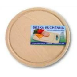 Deska lesena okrogla 22cm 68672
